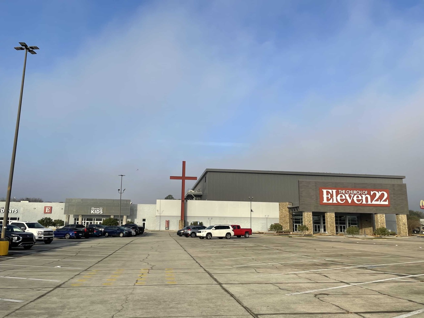 The same space after renovation — completed ministry space